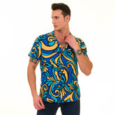 Multi Color European Made & Designed Hawaiian Summer Shirts For Men